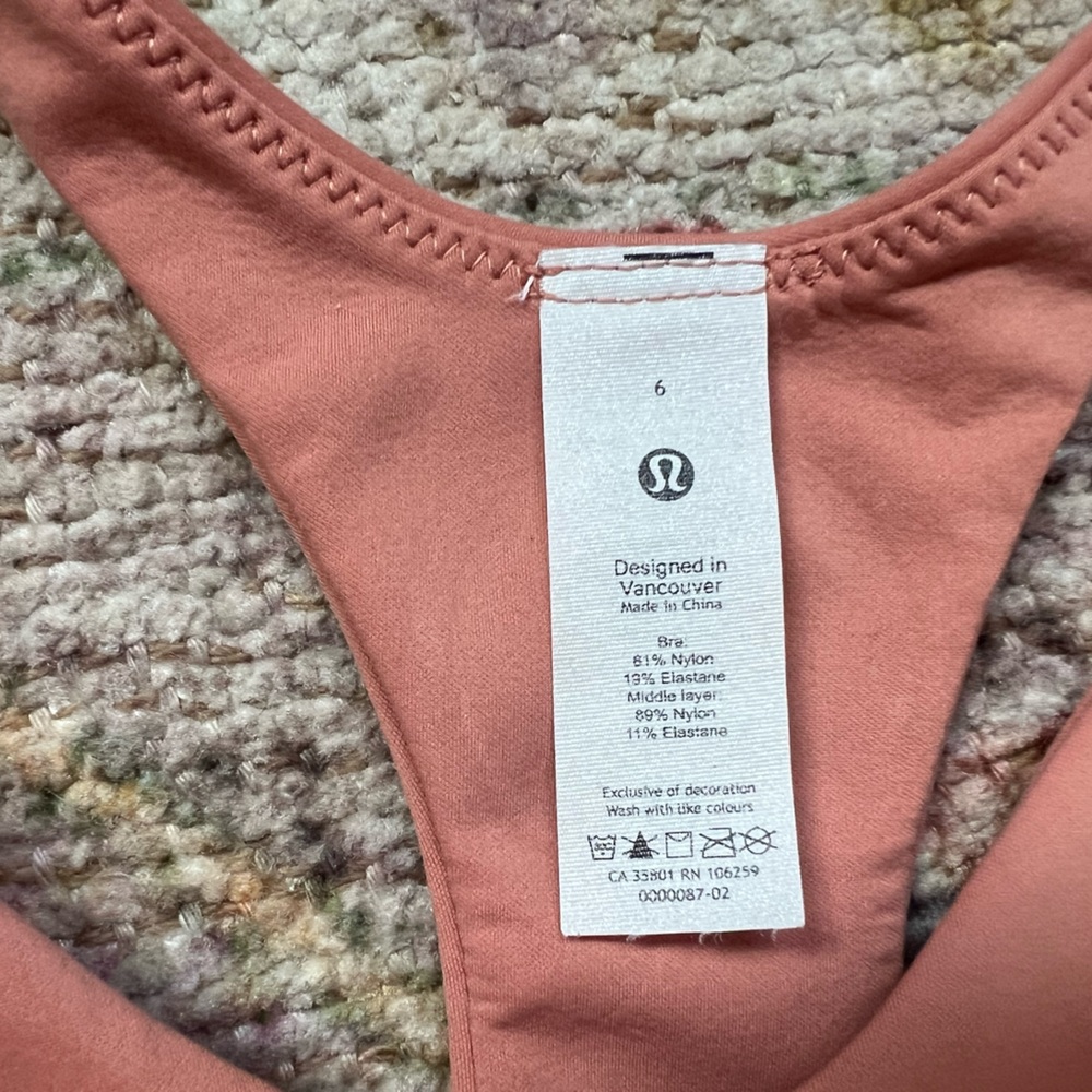 lululemon In Alignment Racerback Bra - Picture 6 of 6